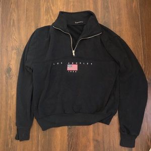 Brandy Melville Los Angeles Quarter Zip